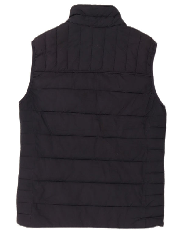 Joules Womens Oversized acolchoado Gilet UK 10 pequeno poliéster azul marinho