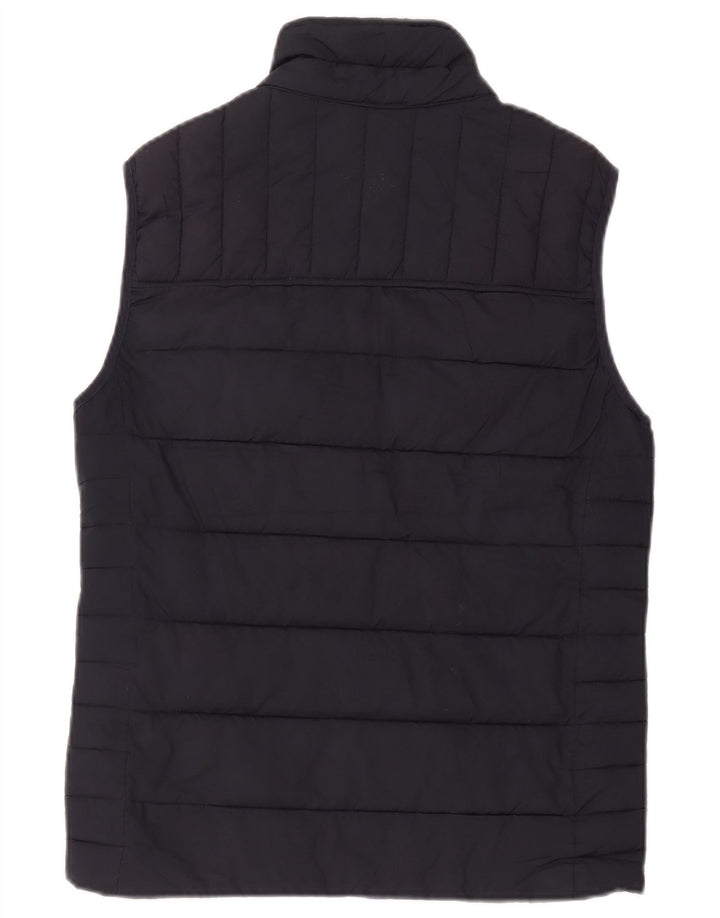 Joules Womens Oversized acolchoado Gilet UK 10 pequeno poliéster azul marinho