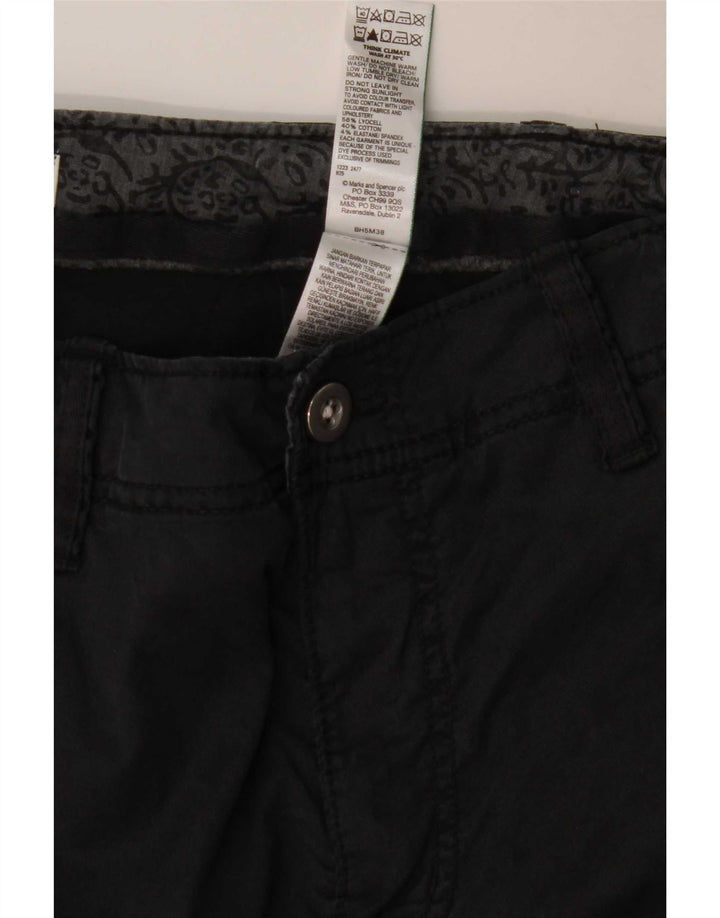 Calça jogger feminina Marks & Spencer UK 12 médio W30 L29 cinza