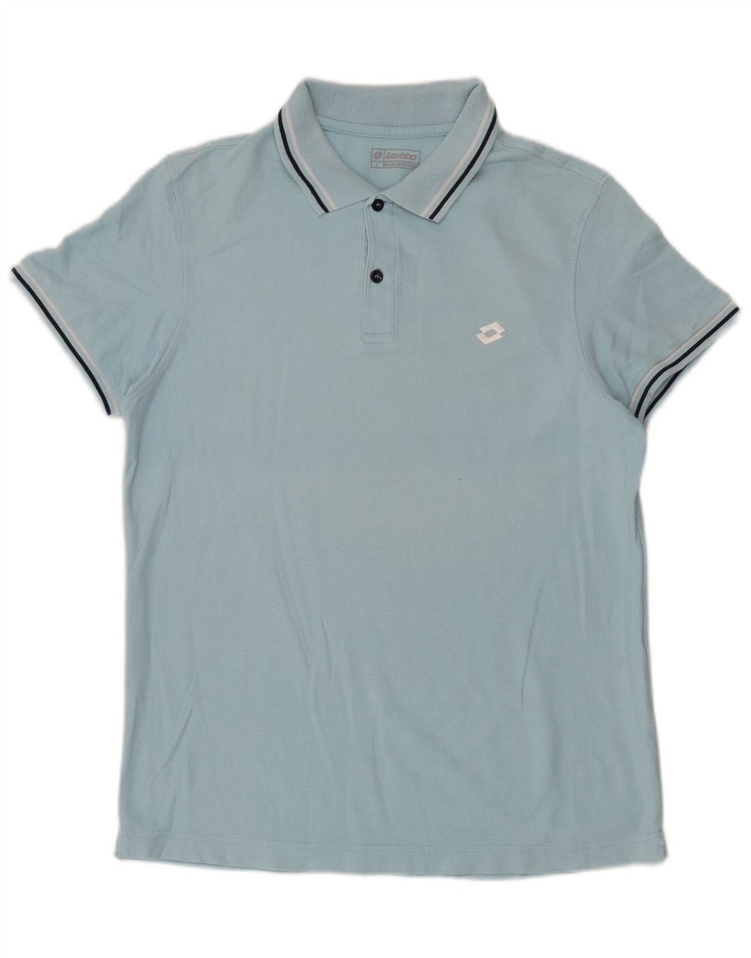 Camisa polo masculina Lotto grande azul