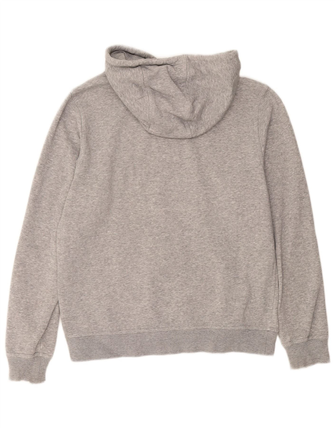 Nike Mens Hoodie Jumper Médio Algodão Cinza