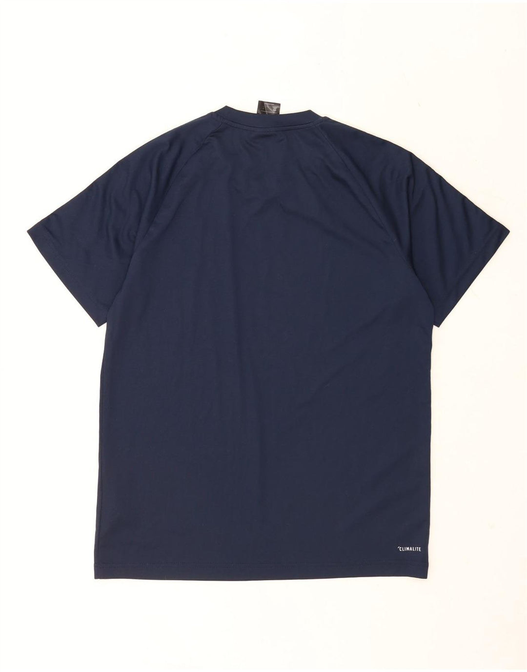 Camiseta Adidas Masculina Climalite Top Médio Azul Marinho Poliéster