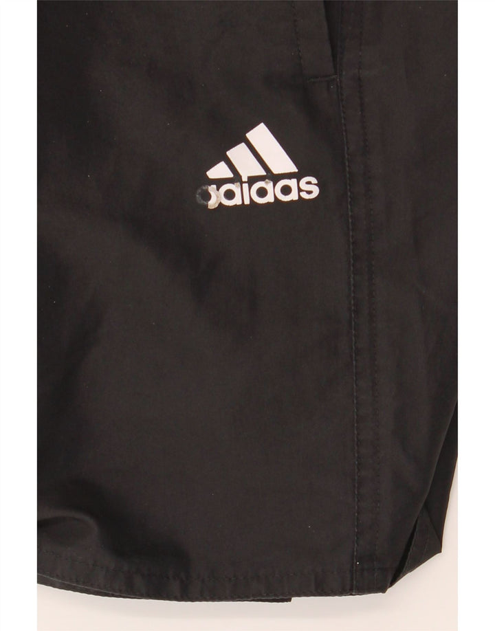 Shorts esportivos masculinos Adidas grandes pretos