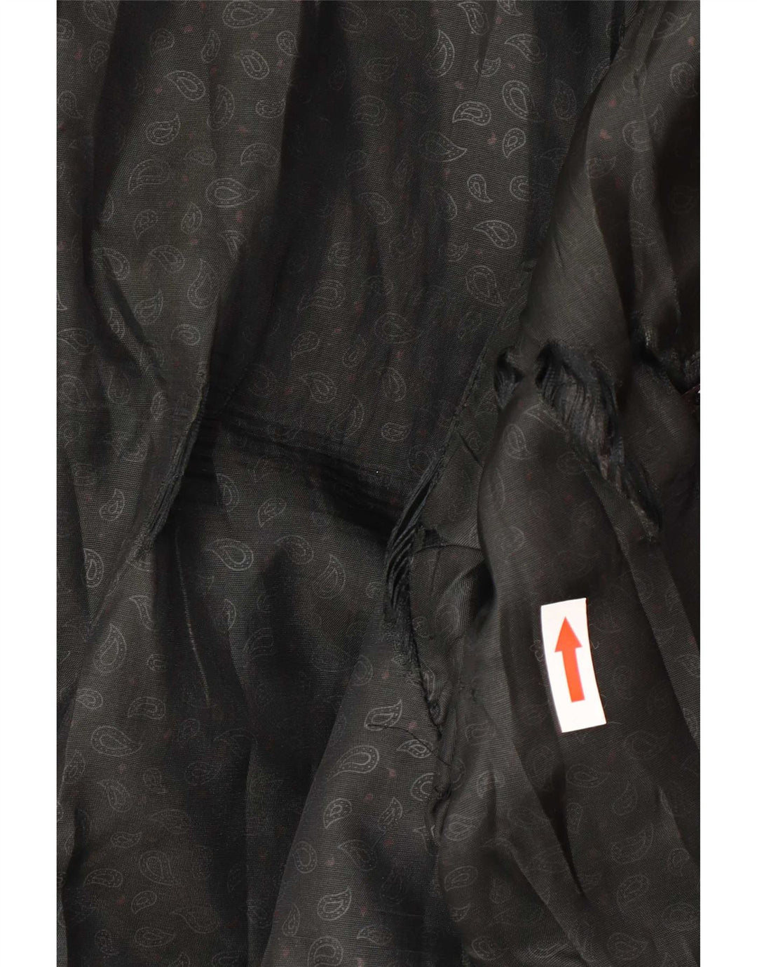 Jaqueta de couro masculina vintage IT 52 XL preta