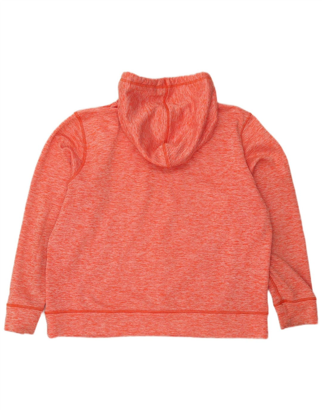 UNDER ARMOUR Suéter feminino oversized com capuz UK 18 XL laranja manchado