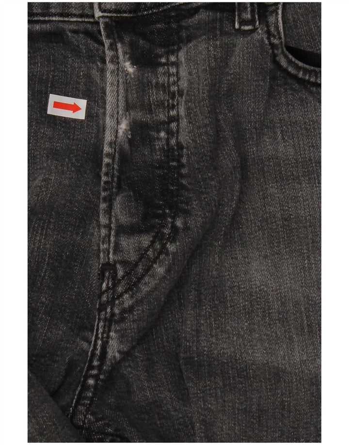 DIESEL Masculino D-Luster Slim Jeans W32 L32 Algodão Cinza