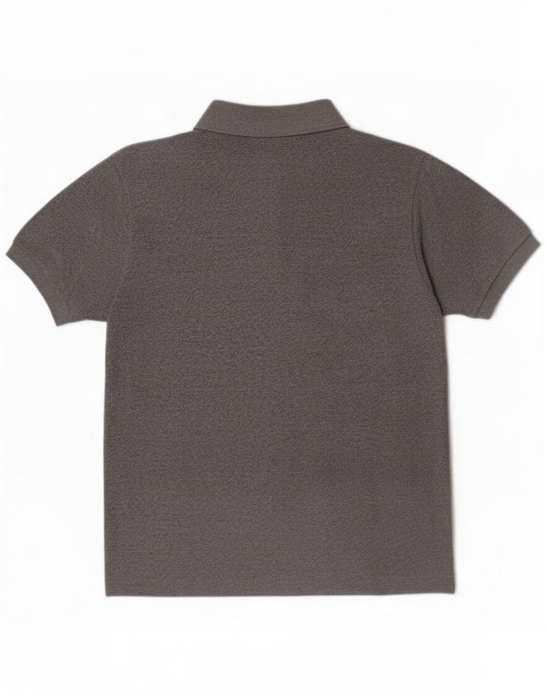 Camisa polo masculina Lacoste tamanho 5 grande algodão cinza