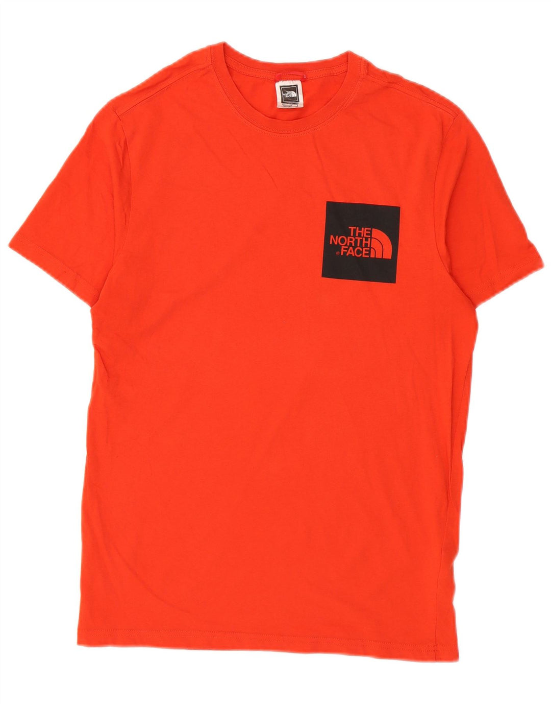 The North Face Camiseta Masculina Top Pequeno Algodão Vermelho