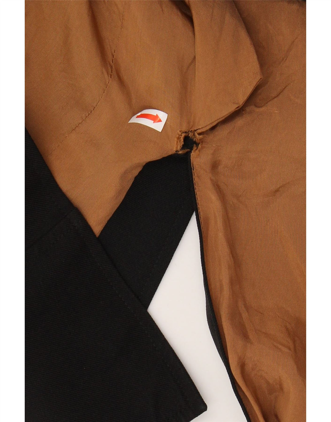 Jaqueta blazer feminina VINTAGE com 4 botões Reino Unido 12 poliéster preto médio