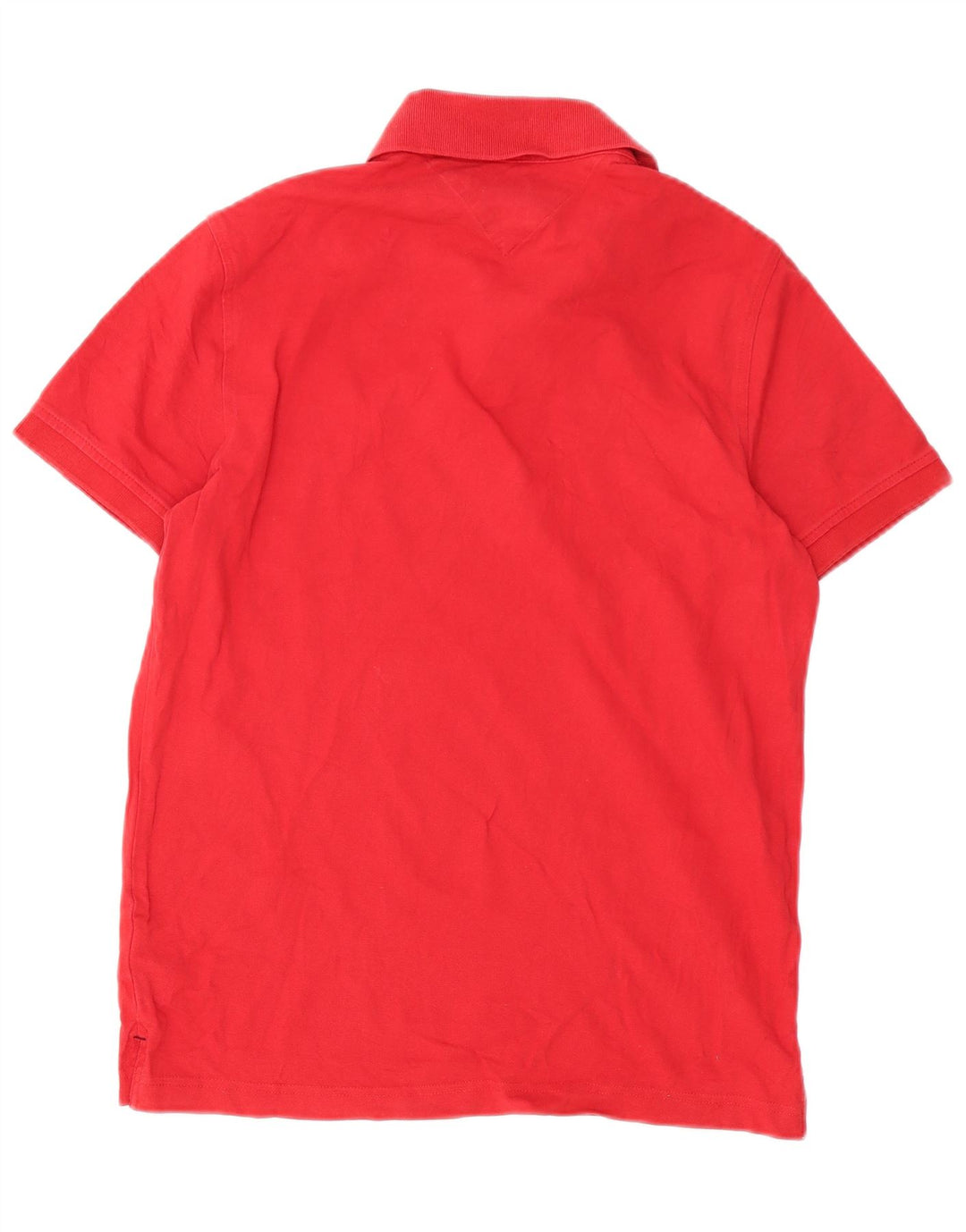 Camisa polo masculina Tommy Hilfiger Slim Fit médio algodão vermelho