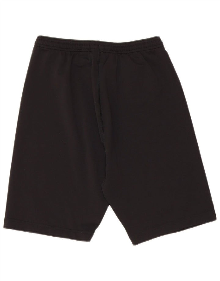 Shorts esportivos masculinos ADIDAS 11-12 anos grande poliéster preto