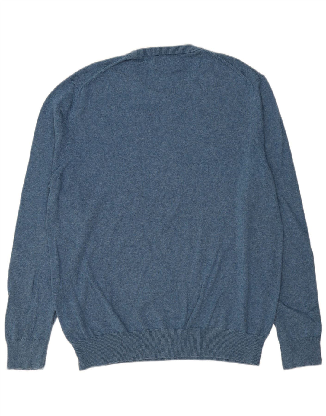 Suéter masculino Marks & Spencer com gola redonda XL algodão azul