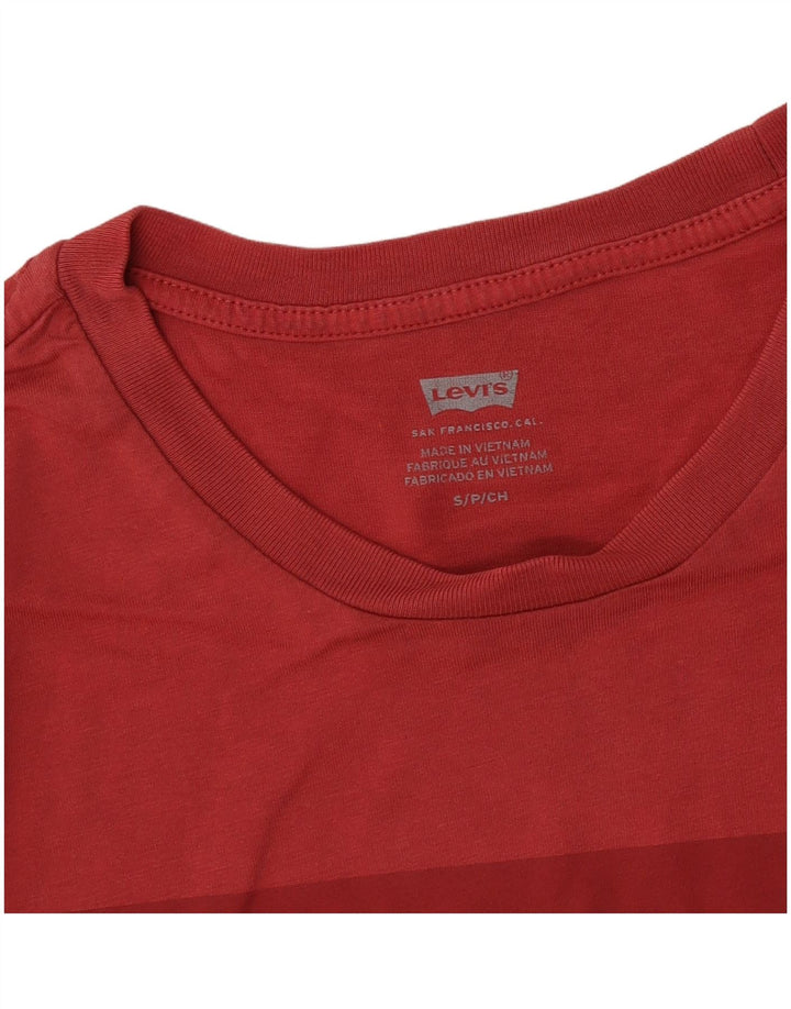 Camiseta gráfica masculina Levi's Top pequeno vermelho