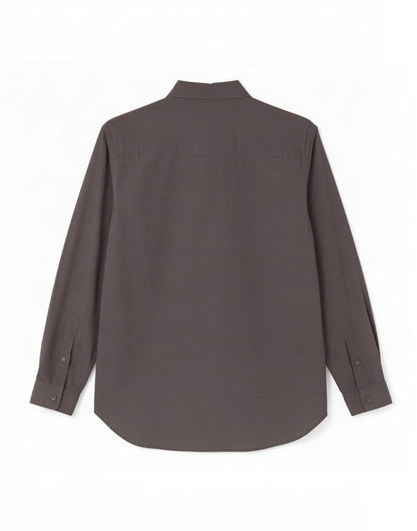 Camisa masculina Calvin Klein tamanho 42 grande algodão cinza