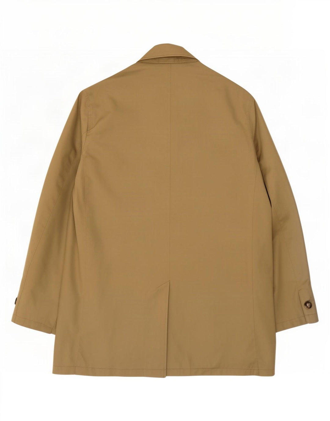 Sobretudo masculino Marks & Spencer UK 40 grande poliéster cáqui