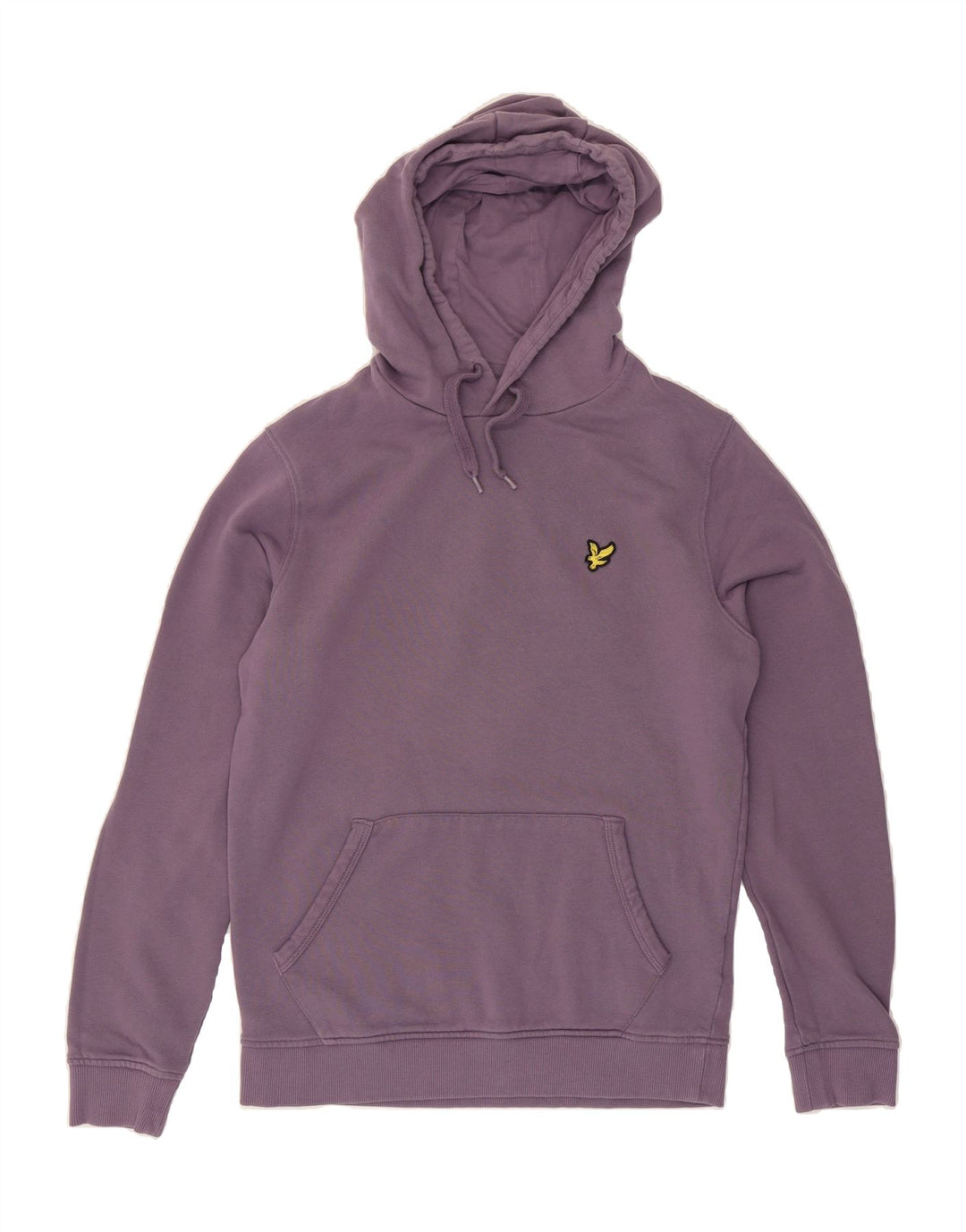 LYLE & SCOTT Womens Hoodie Jumper UK 10 Small Purple Cotton Vintage Lyle & Scott and Second-Hand Lyle & Scott from Messina Hembry 