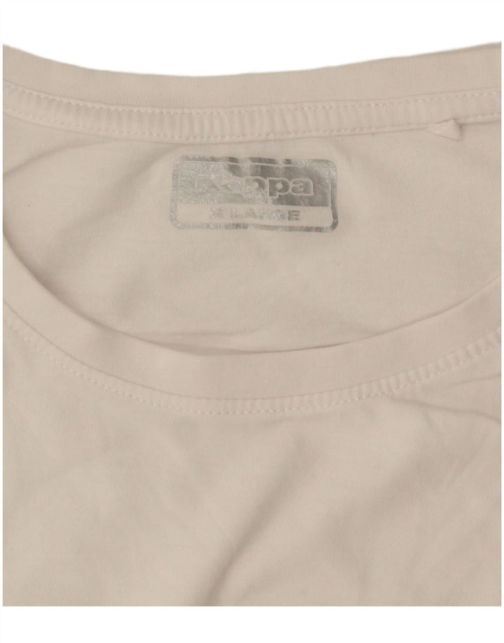 Camiseta masculina Kappa XL branca