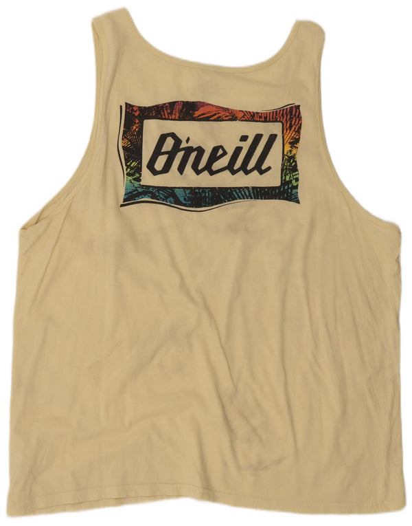 Colete feminino O'Neill com ajuste padrão e algodão amarelo XL