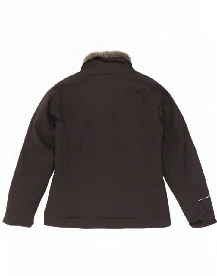 Jaqueta de esqui feminina Columbia UK 14 médio preto nylon