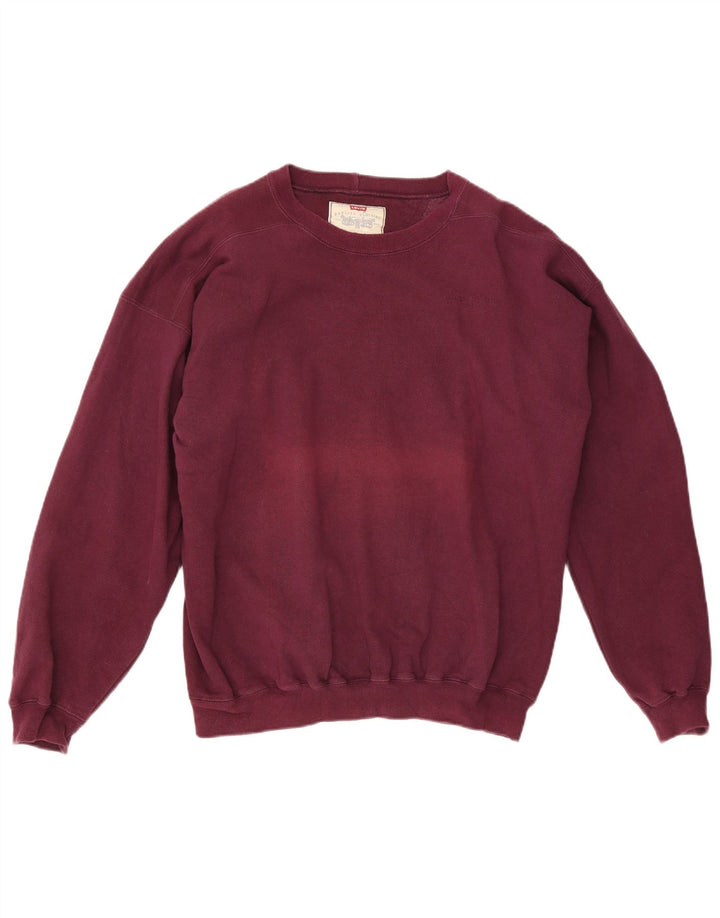 LEVI'S Moletom Masculino Jumper Grande Algodão Marrom
