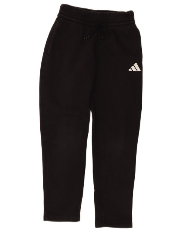 Calças de treino Adidas Boys 9-10 anos algodão preto