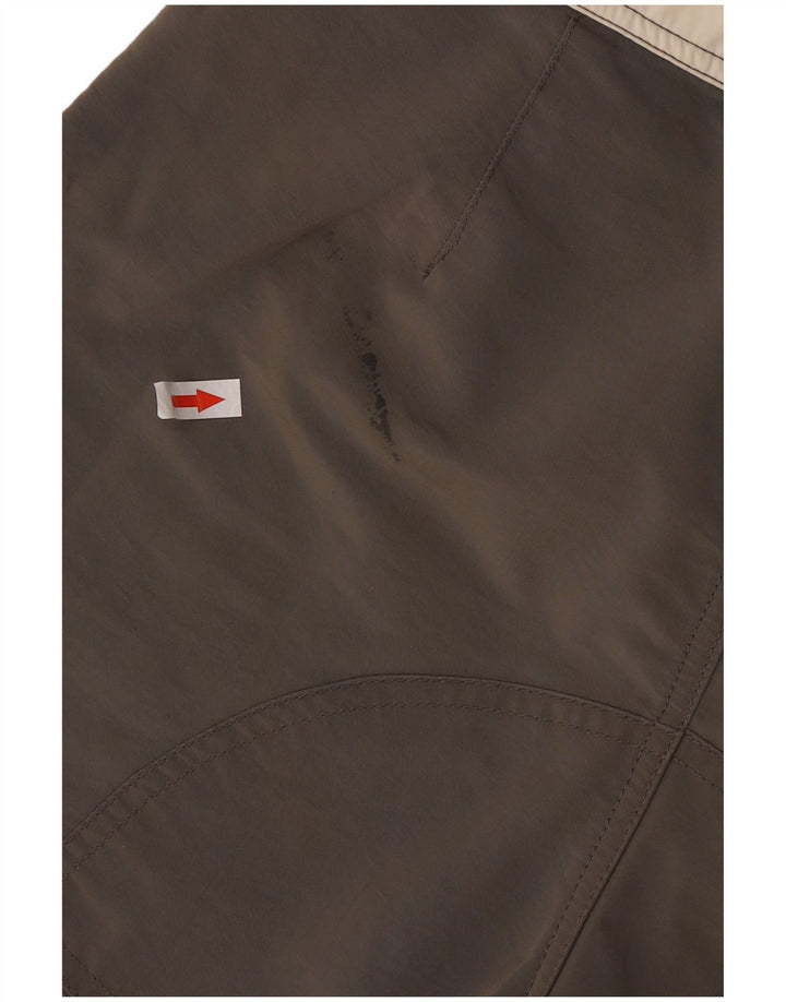 Shorts de natação masculino Emporio Armani gráfico IT 48 cinza médio poliamida