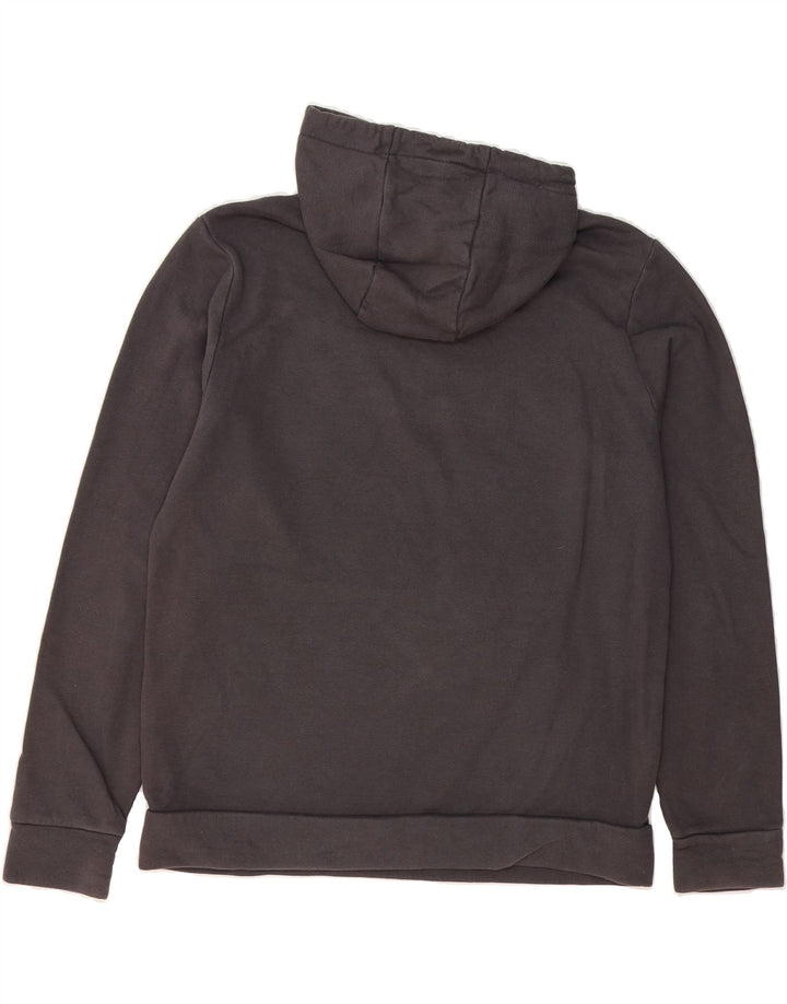 CALVIN KLEIN Mens Performance Graphic Hoodie Jumper Large Grey Cotton Vintage Calvin Klein and Second-Hand Calvin Klein from Messina Hembry 