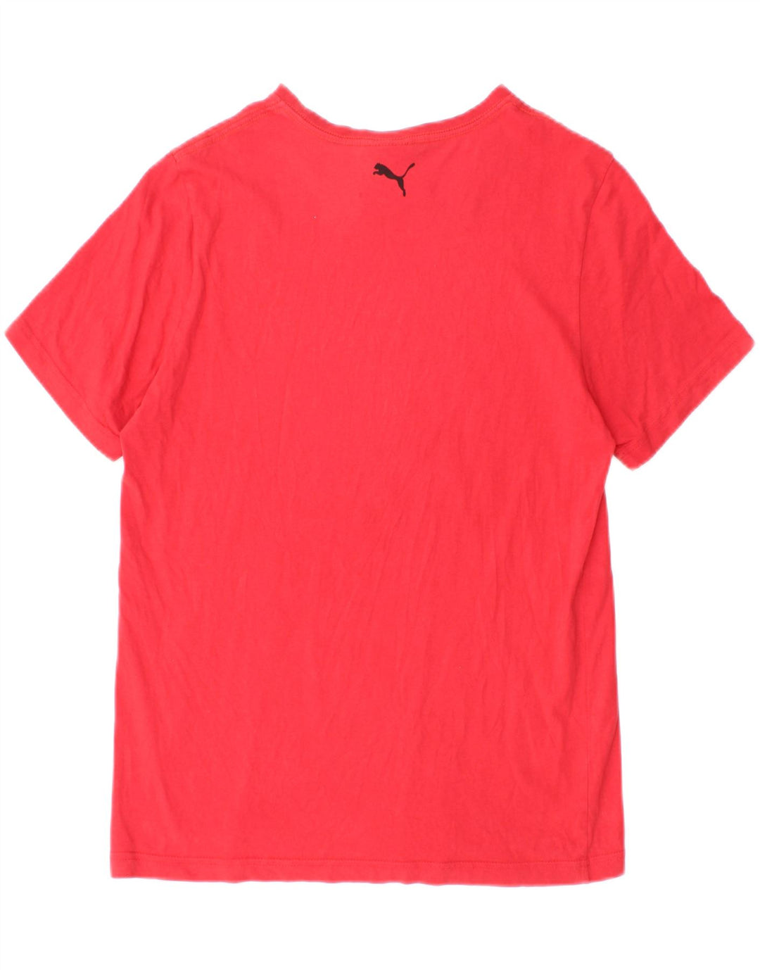 Puma Camiseta Masculina Graphic Top Médio Vermelho
