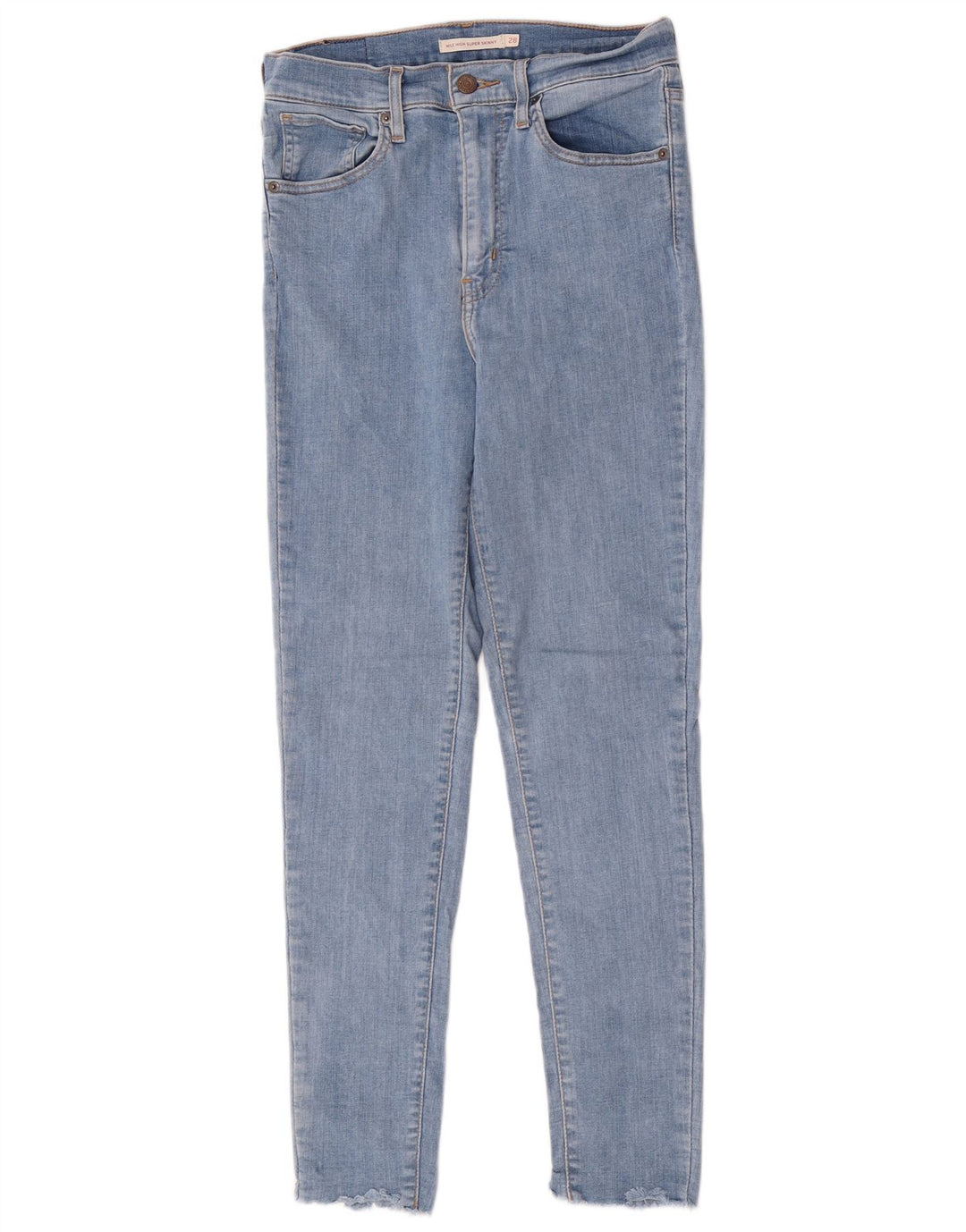 Jeans skinny feminino Levi's W28 L27 algodão azul