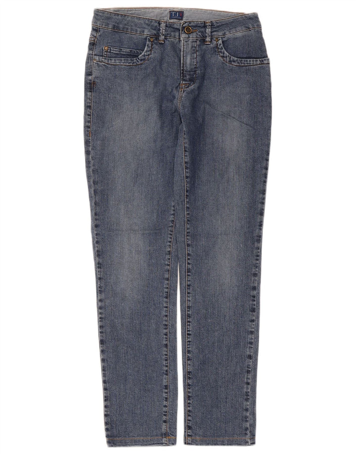 Trussardi Jeans Slim Feminino W27 L28 Azul Algodão