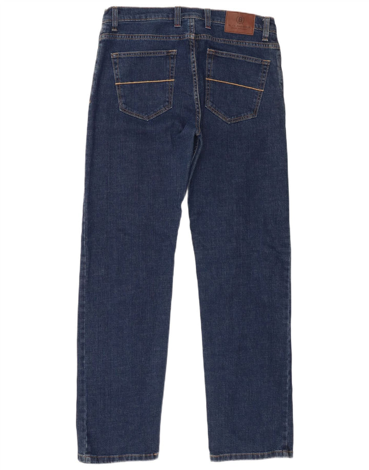 Jeans Marks & Spencer Masculino Blue Harbor Straight W34 L33 Azul Algodão