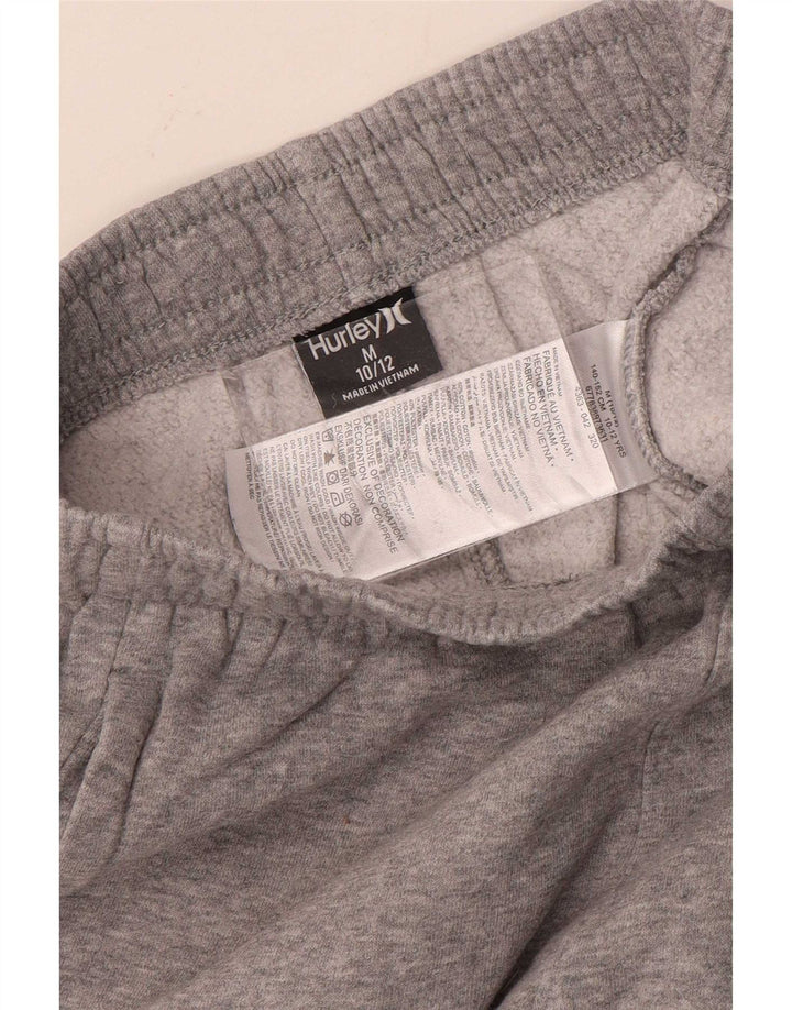 Calça de treino Hurley Boys Graphic Joggers 10-11 anos cinza médio