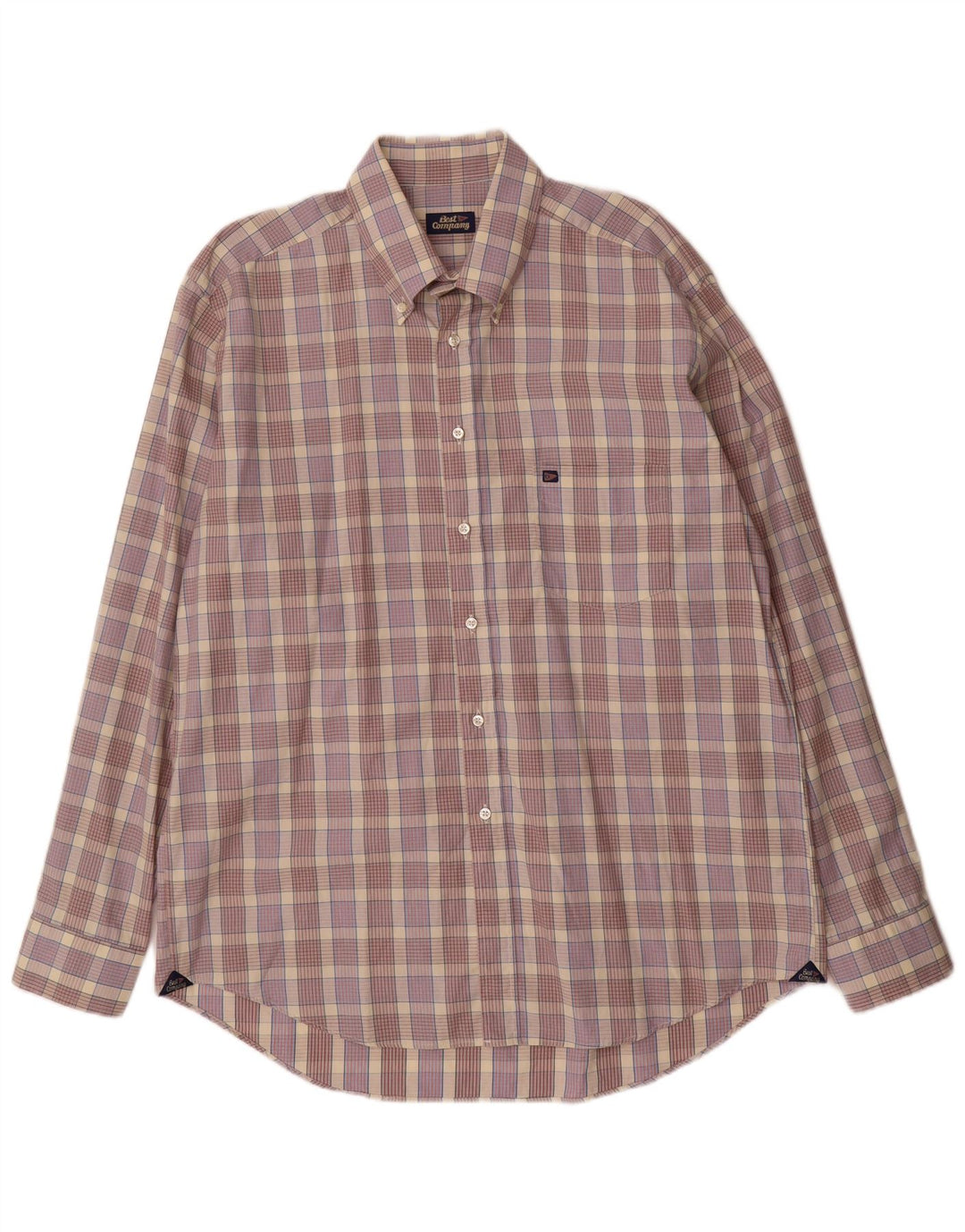 Camisa masculina Best Company 2XL xadrez multicolorida