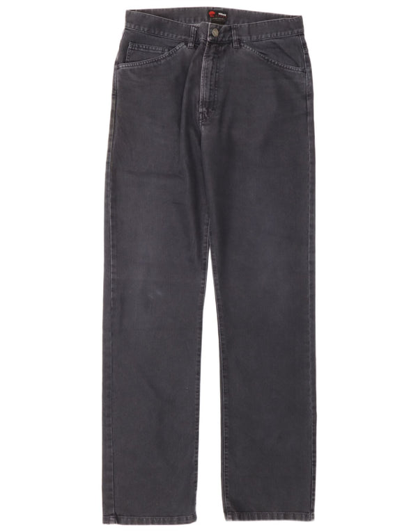Jeans retos masculinos Versace W34 L34 algodão cinza