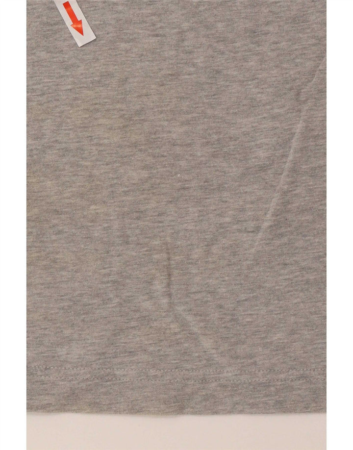 Colete masculino Levi's grande algodão manchado cinza