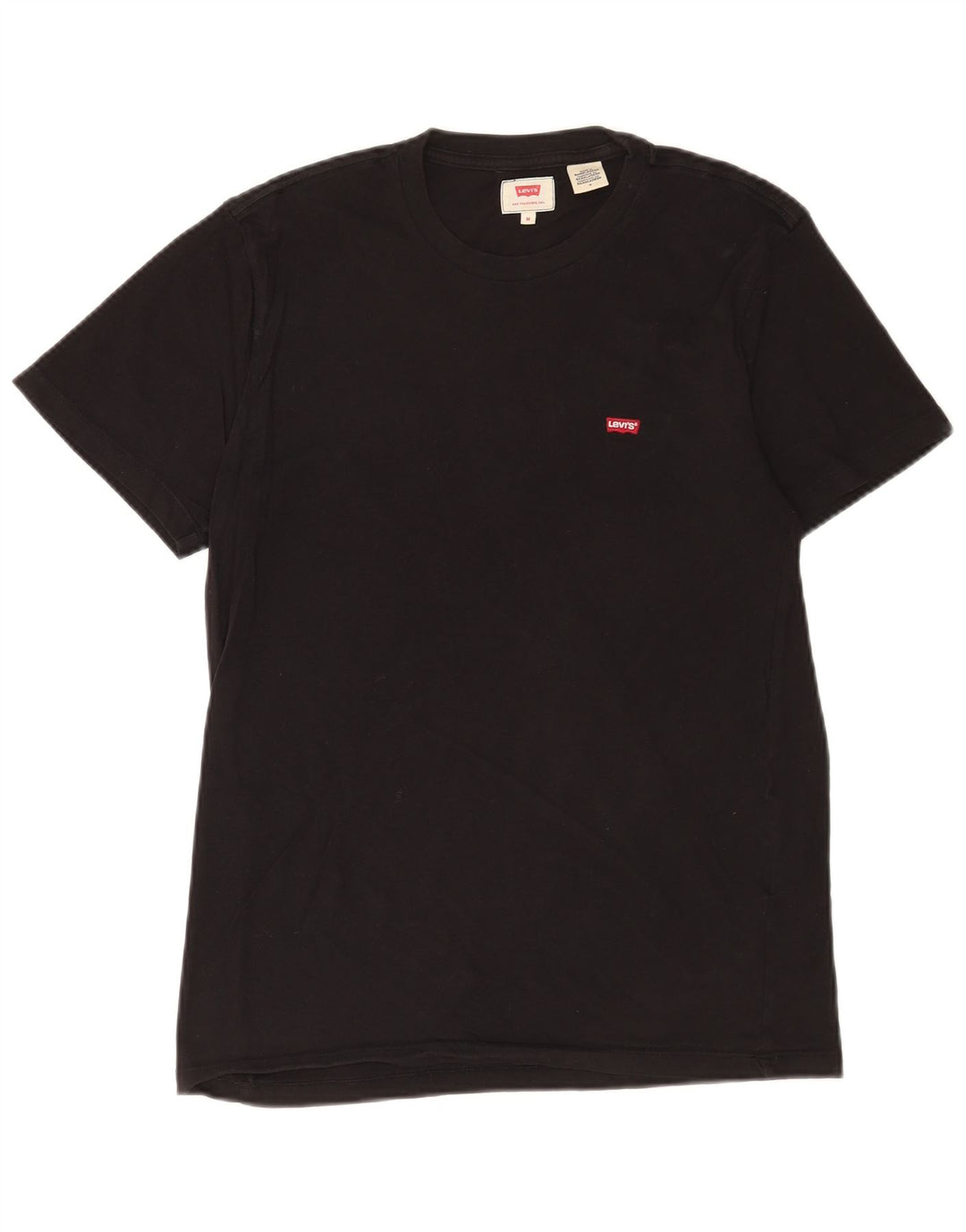Camiseta masculina Levi's Top médio algodão preto