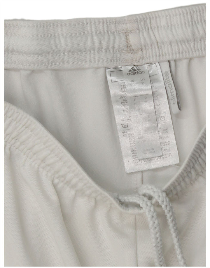 Adidas Mens Climalite Sport Shorts XS Poliéster Branco