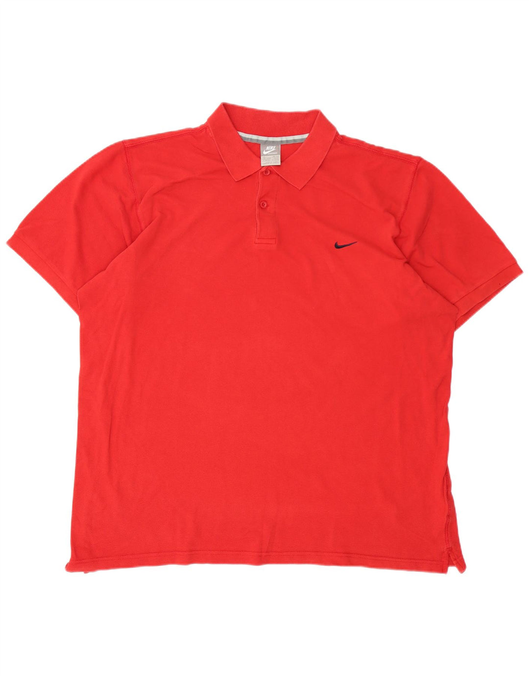 Camisa polo masculina NIKE Reino Unido 45/47 XL vermelho algodão