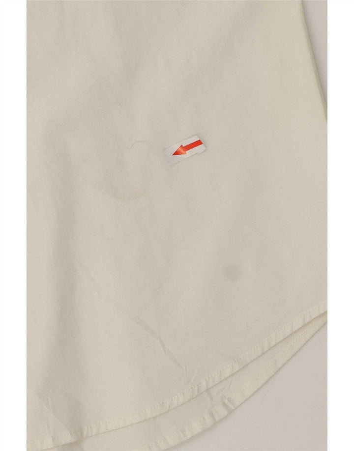 Camisa masculina Tommy Hilfiger média algodão branco
