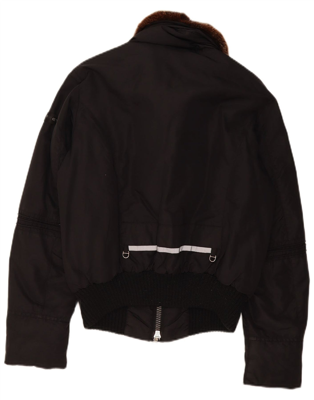 Jaqueta acolchoada feminina PEUTEREY IT 46 grande poliamida preta