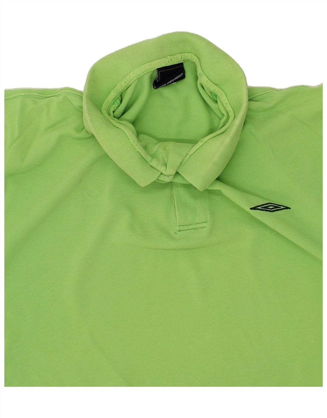 UMBRO Mens Polo Shirt XL Green Cotton Vintage Umbro and Second-Hand Umbro from Messina Hembry 