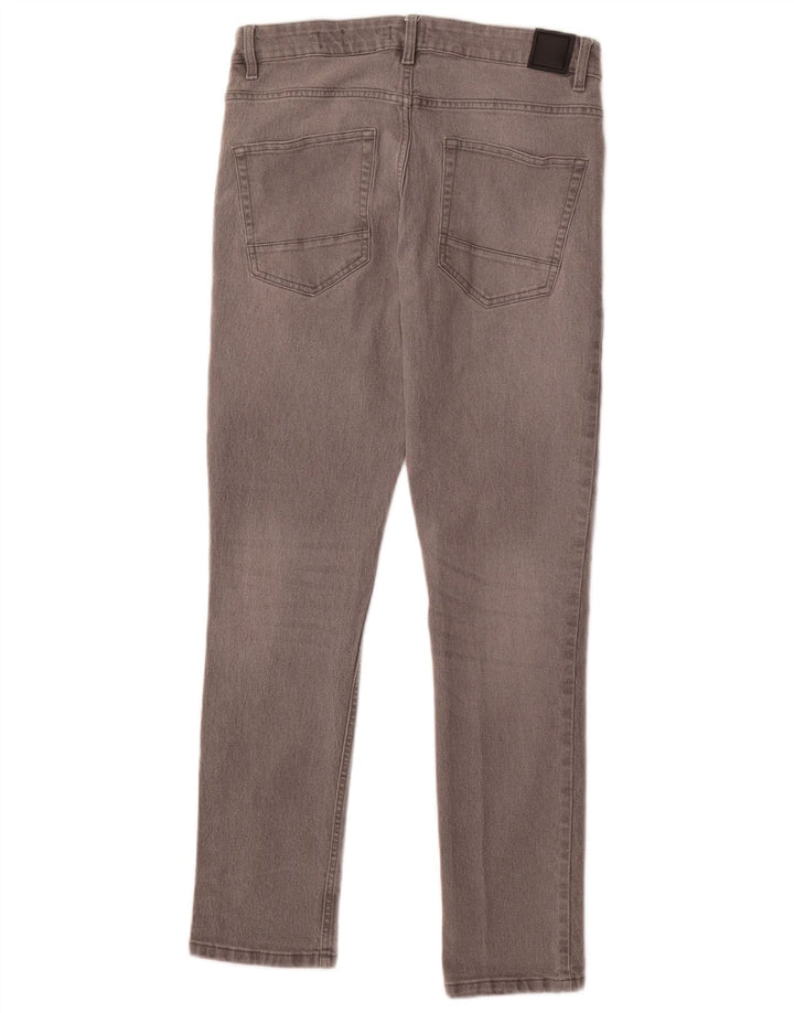 BENCH Masculino Slim Jeans W34 L32 Algodão Cinza