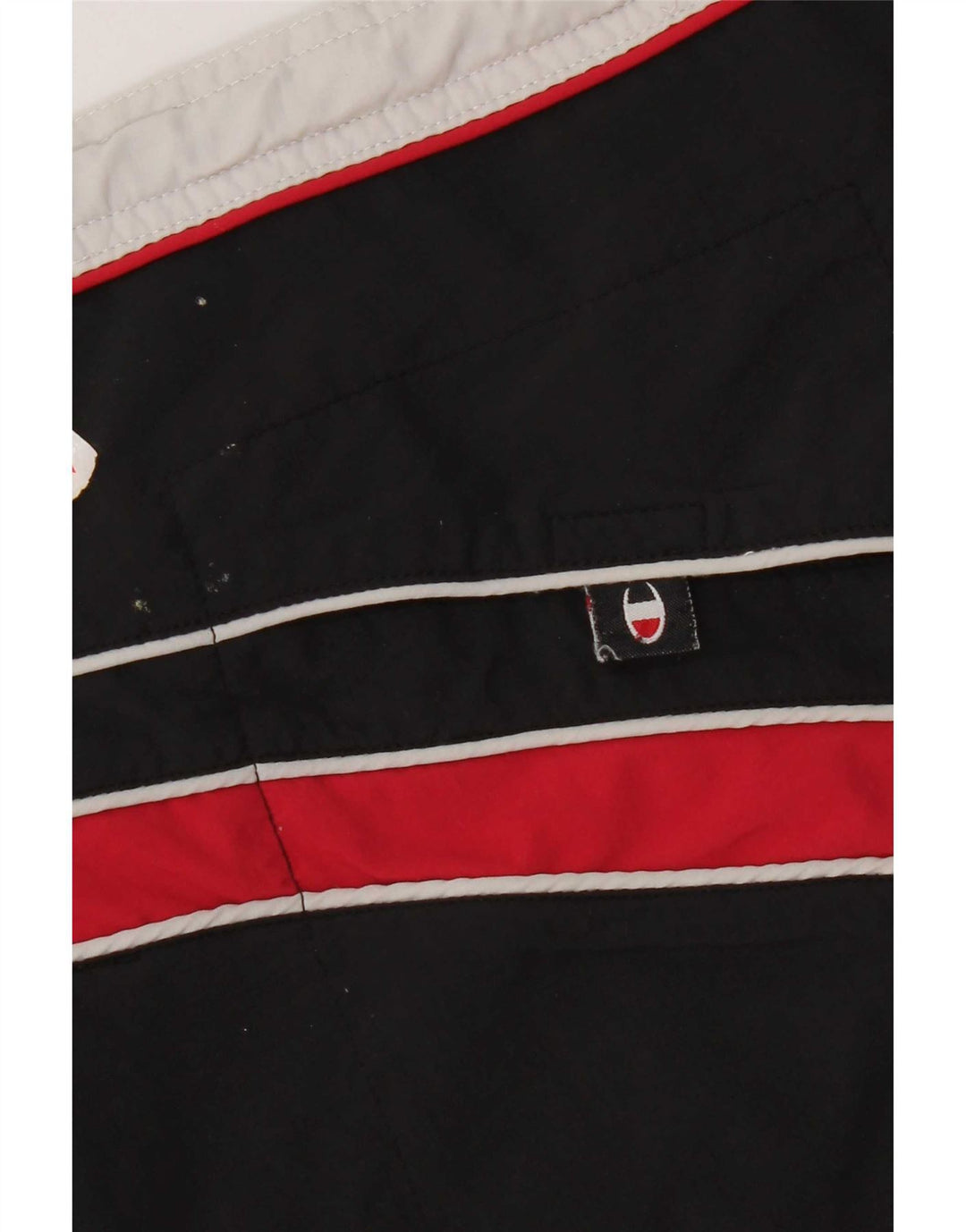 Shorts de natação masculino Champion XL preto colorblock poliéster