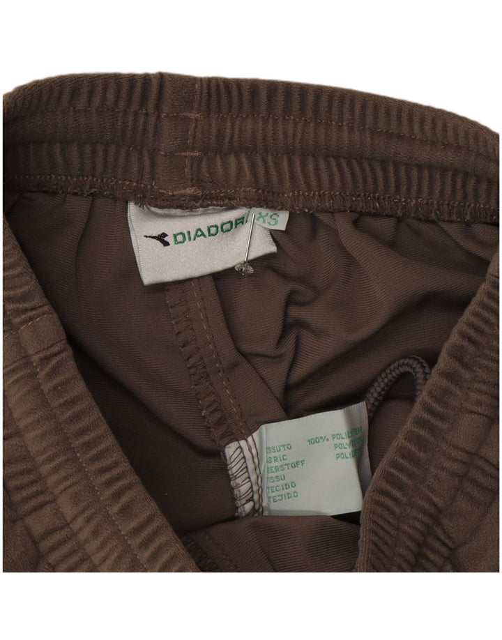 Calça de treino Cargo feminina Diadora UK 6 XS poliéster marrom