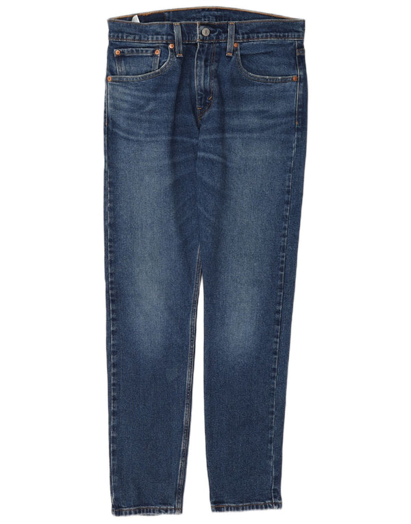 Levi's Masculino 512 Tapered Slim Jeans W31 L32 Azul Algodão