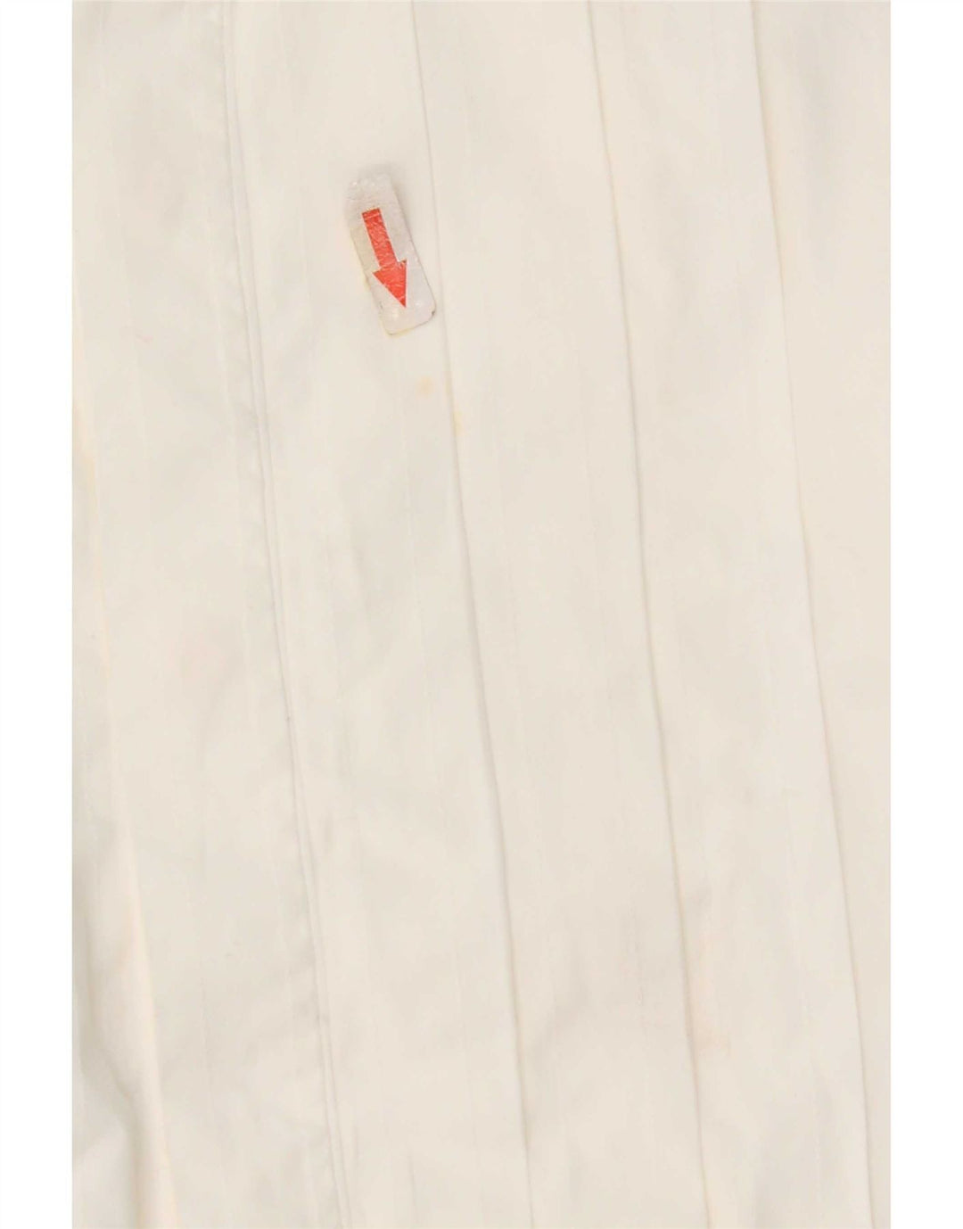 Camisa formal masculina Ungaro tamanho 40 15 1/2 algodão branco médio