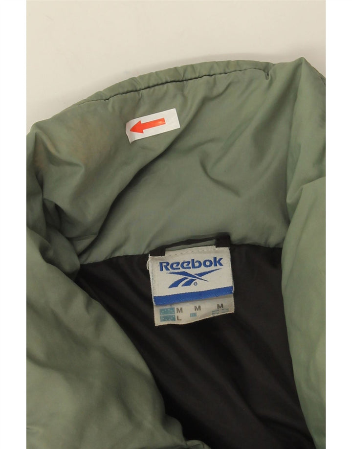 Jaqueta Reebok Masculina Loose Fit Acolchoada UK 38 Médio Preto Nylon