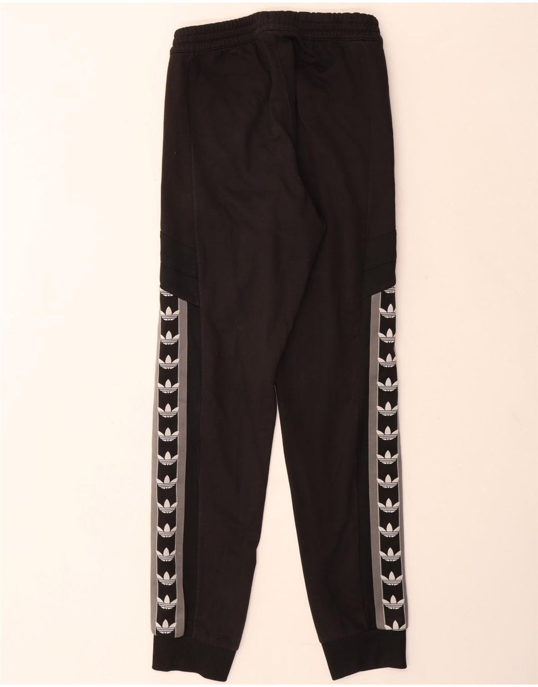 Adidas Mens Graphic Treino Calça Joggers Pequeno Poliéster Preto