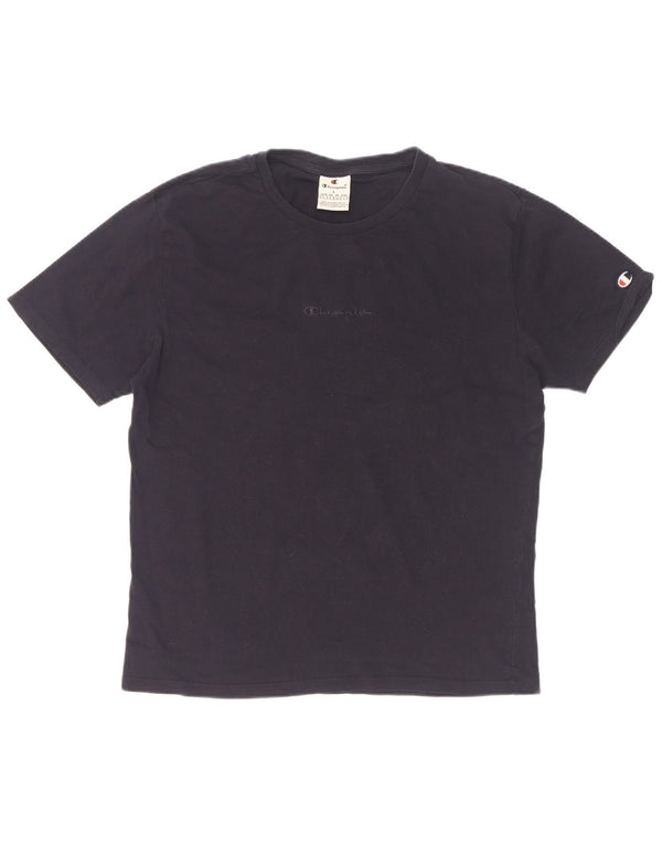 Camiseta feminina Champion UK 16 grande azul marinho