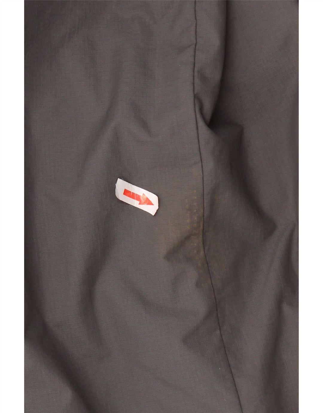 Jaqueta corta-vento masculina SUPERDRY com capuz UK 38 nylon cinza médio